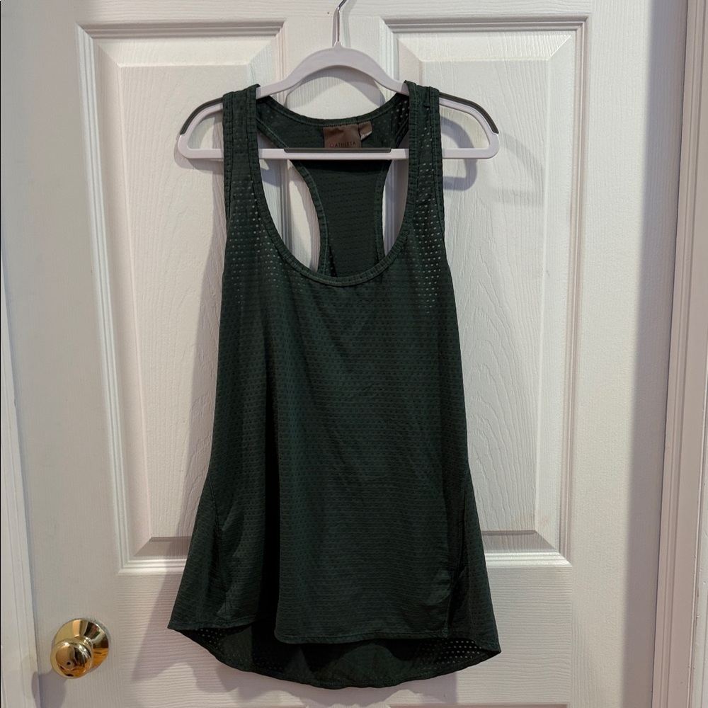 Athleta Dark Mesh Tank Top